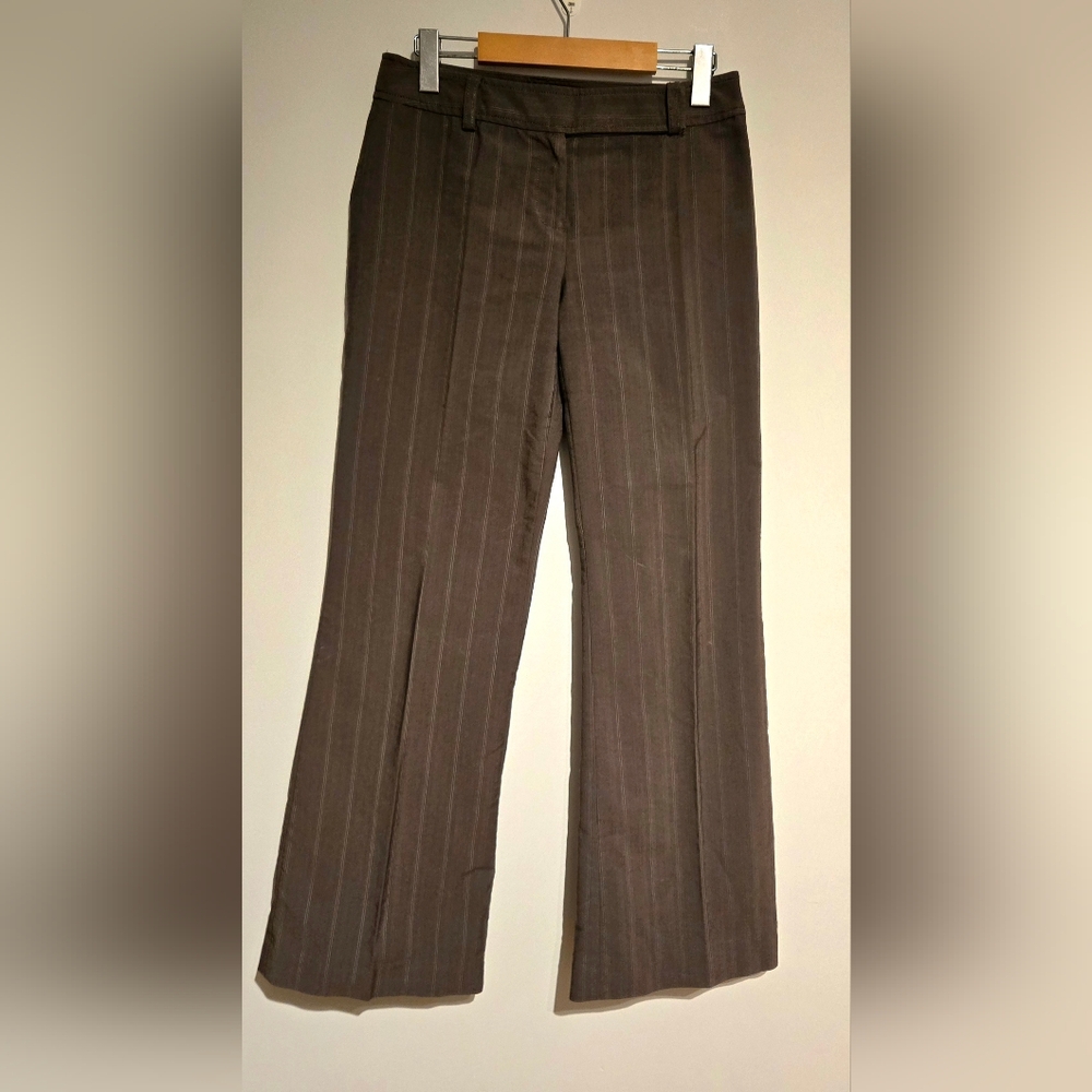 Y2k Jacob Brown And Blue Stripes Suit Pants